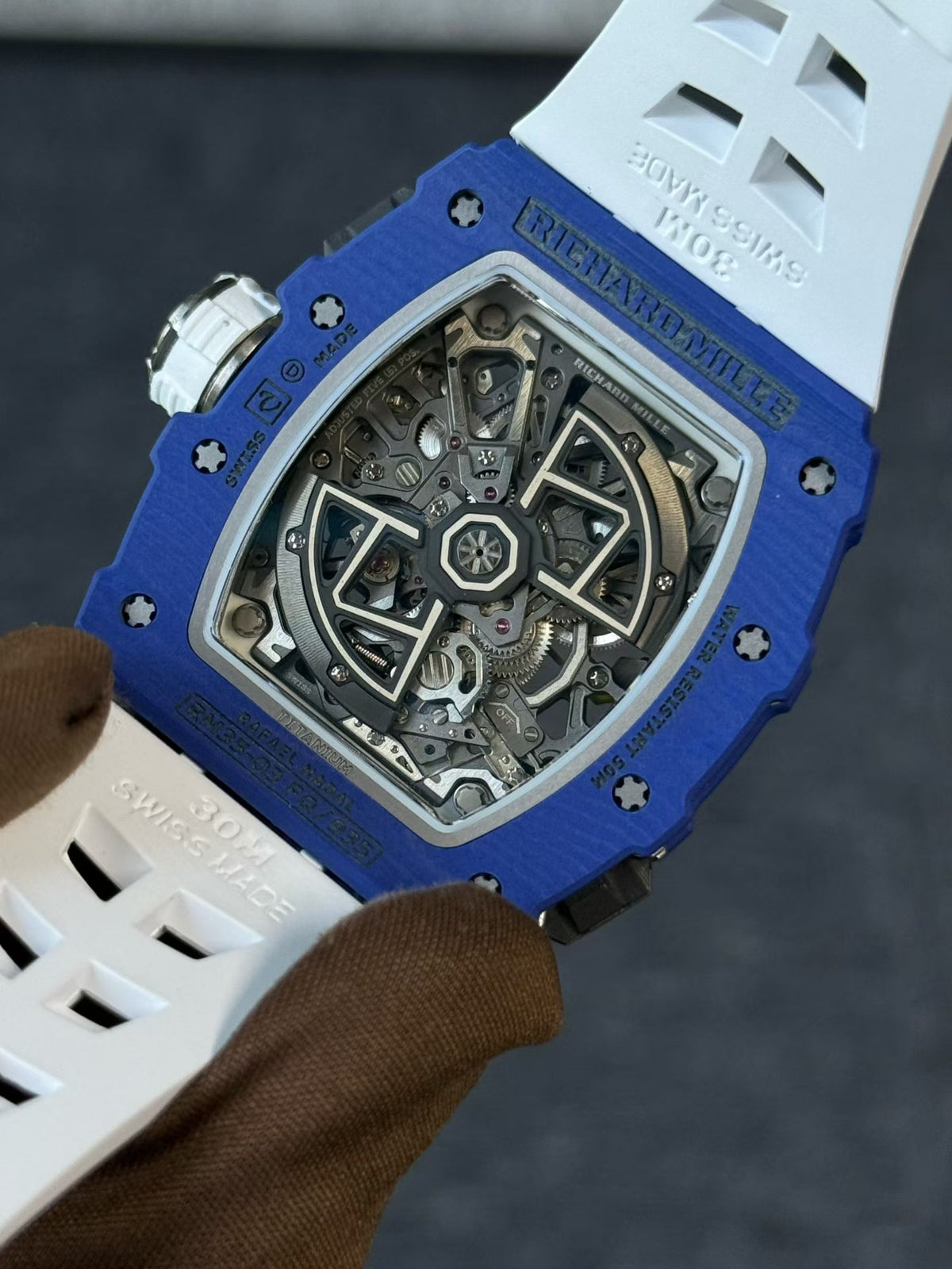 RM35-03 Rafa Nadal Blue Quartz TPT