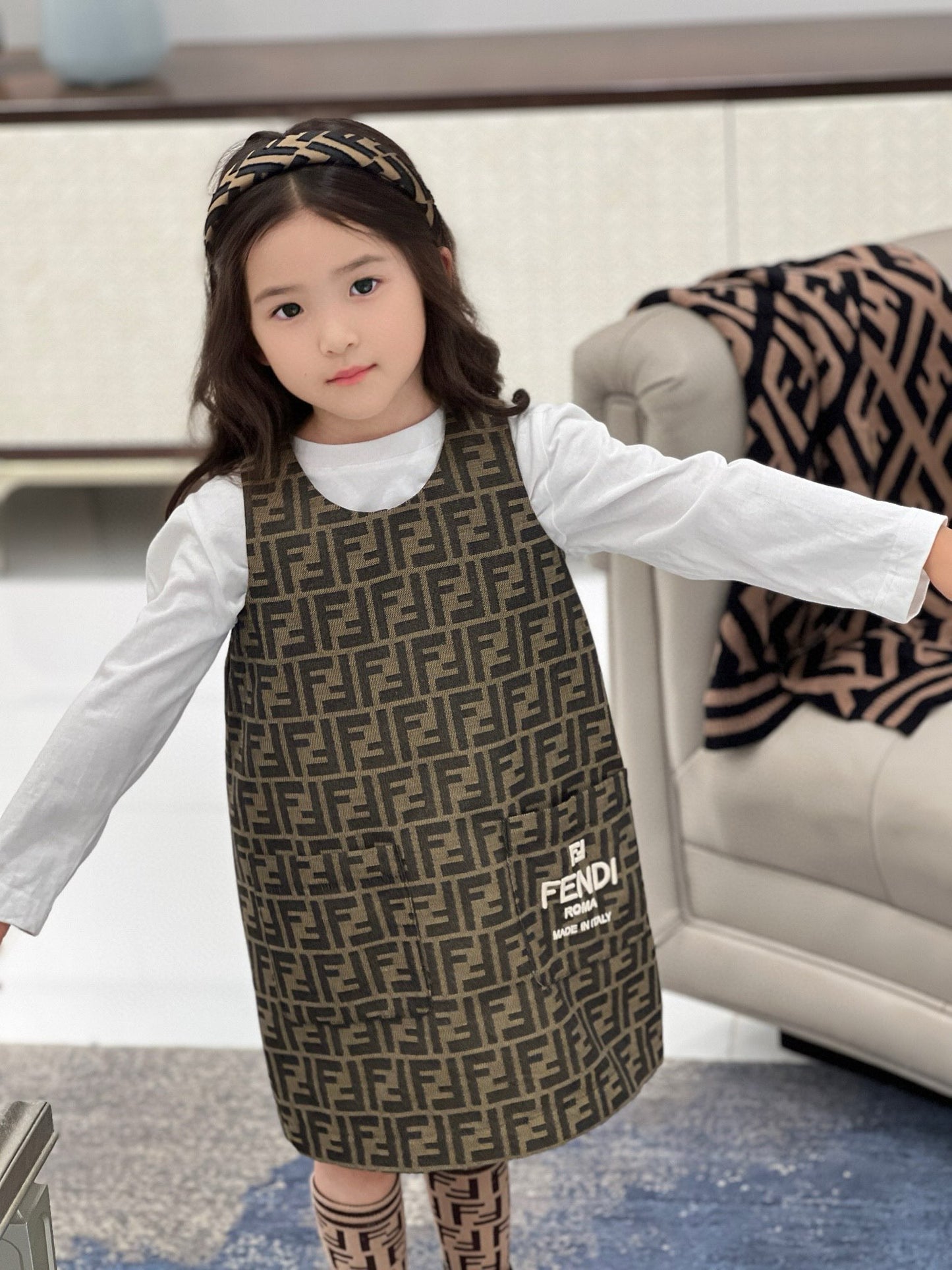 Fendi Skirtdress Set