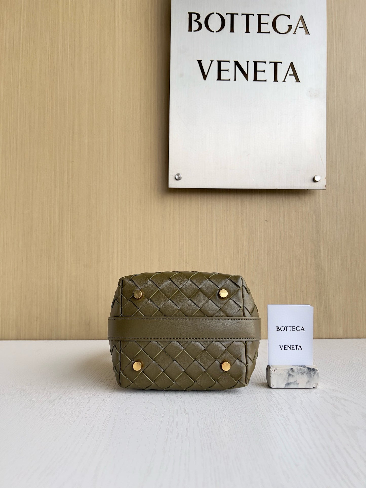 BV Wallace Mini Intrecciato Shoulder Bag