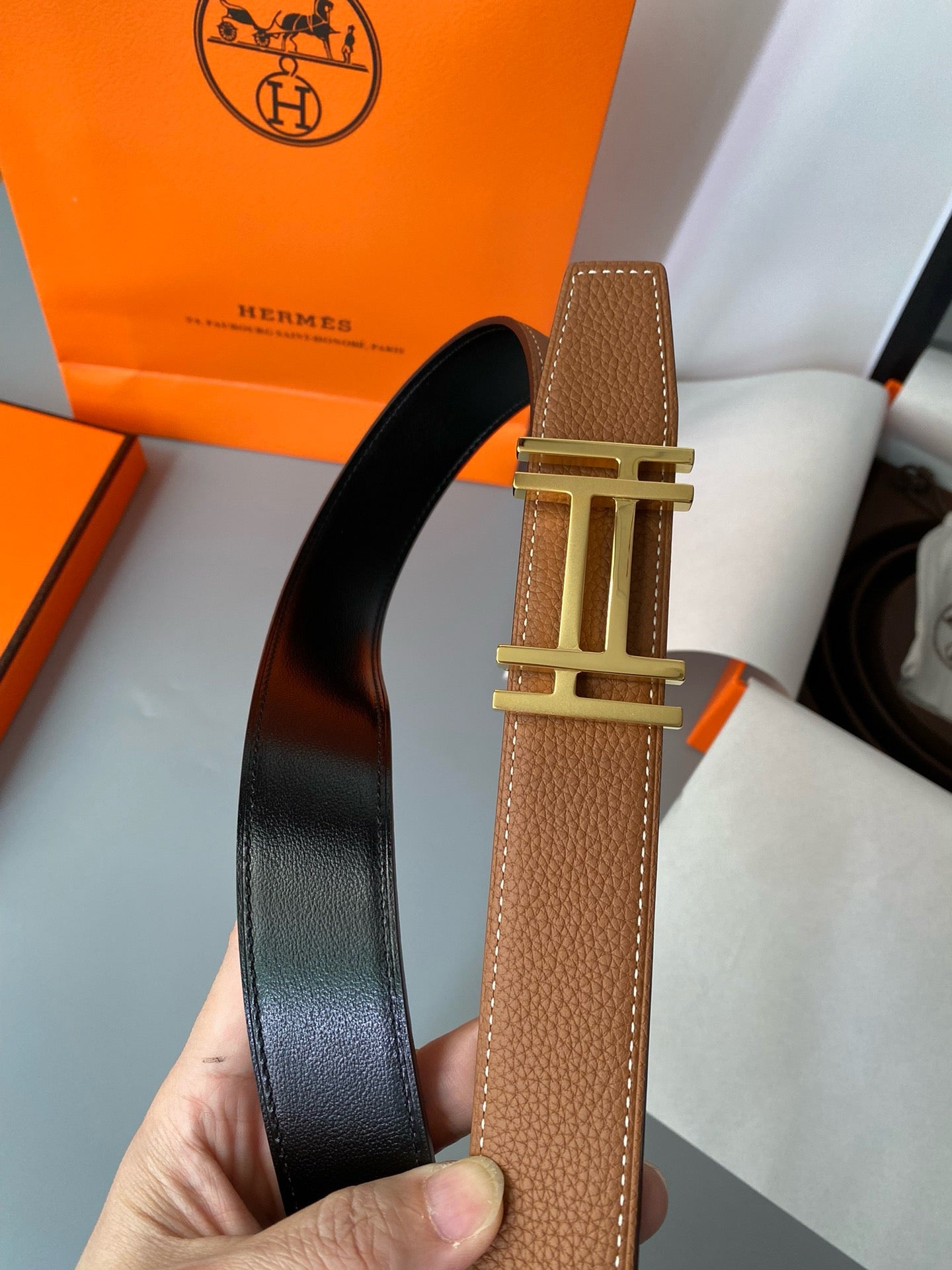 Hermes Belt