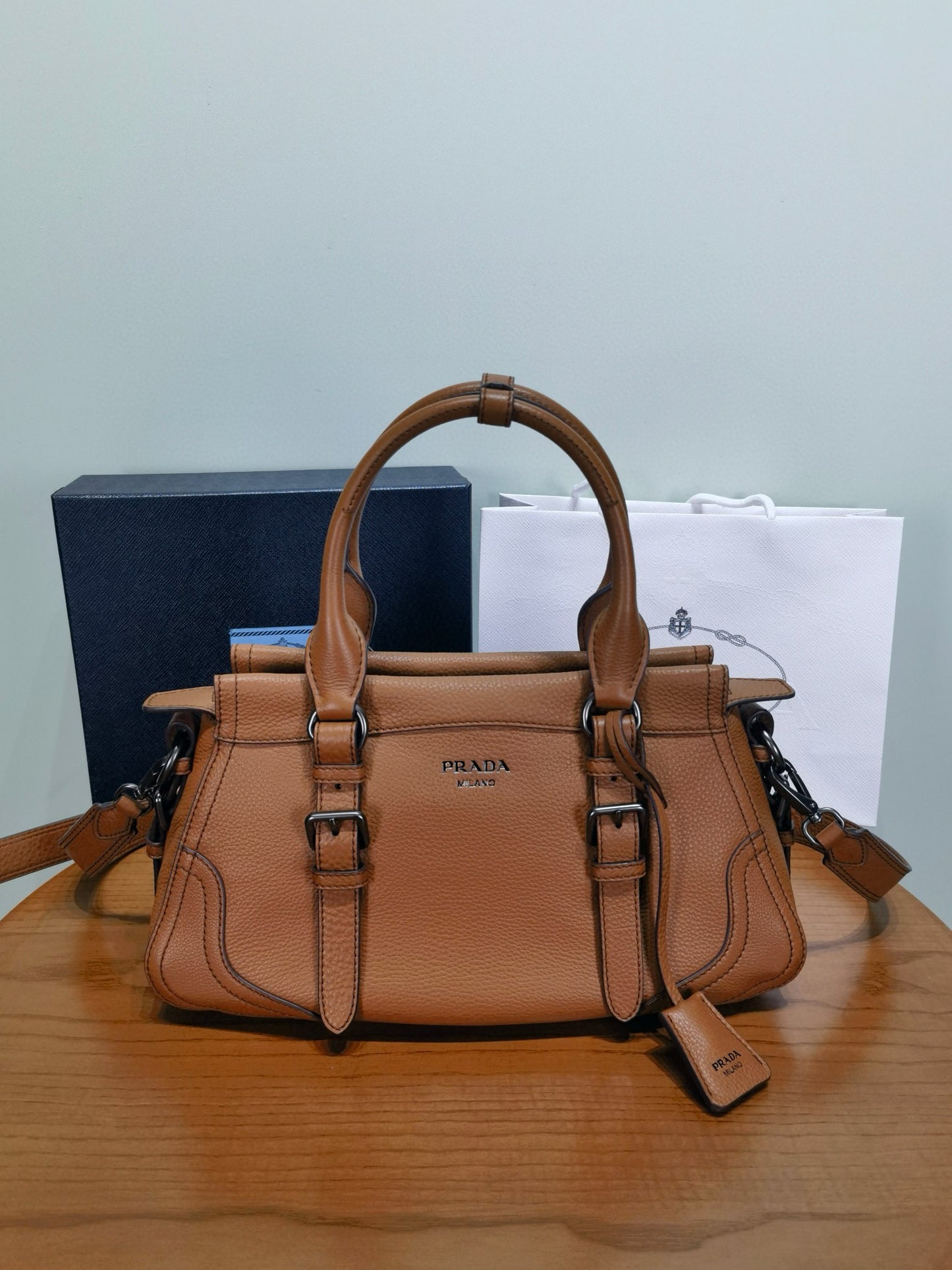 PD Bonnie Leather Tote Bag 35x22x11cm