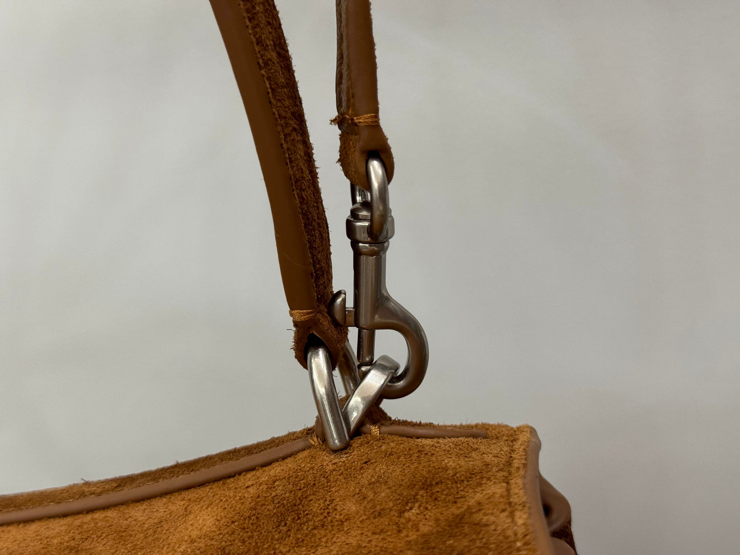 BLCG Rodeo Medium Suede Handbag(29x20x10cm)