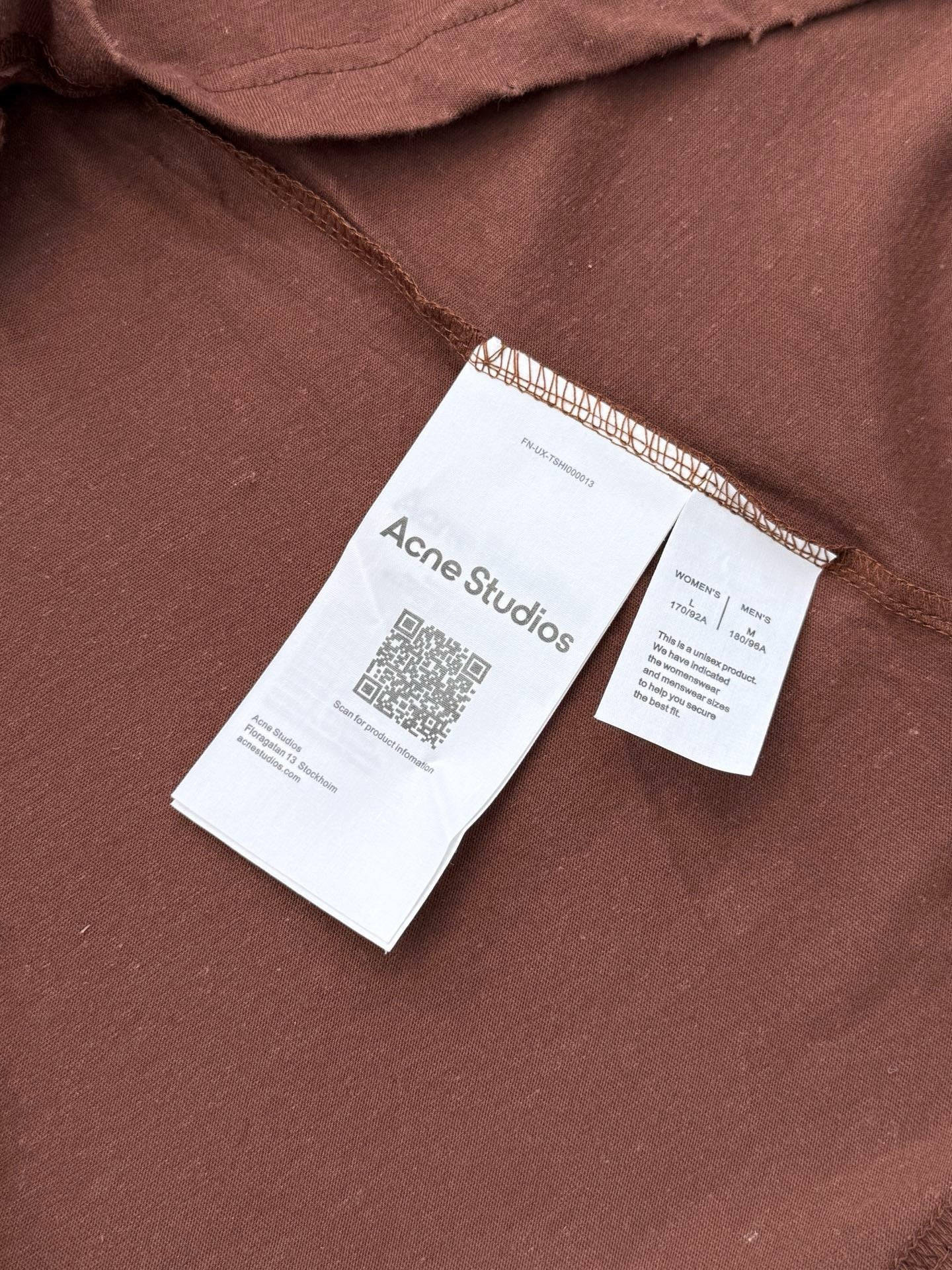 Acne Studio Long Sleeve Tee