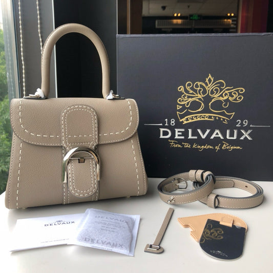 Delvaux Brillant Mini Surpique Handbag
