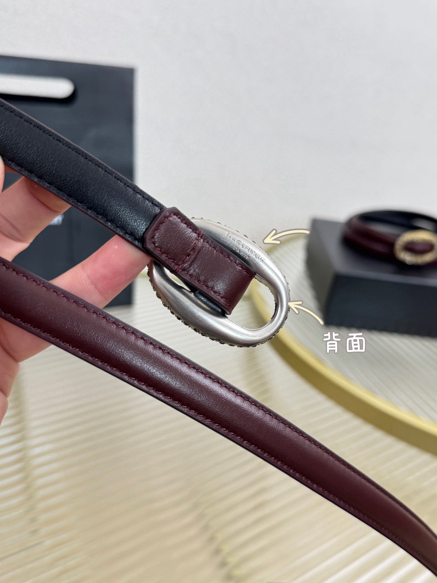 Saint Laurent Belt