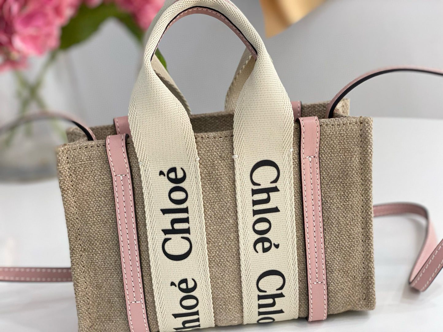 Chloe Woody Tote Bag