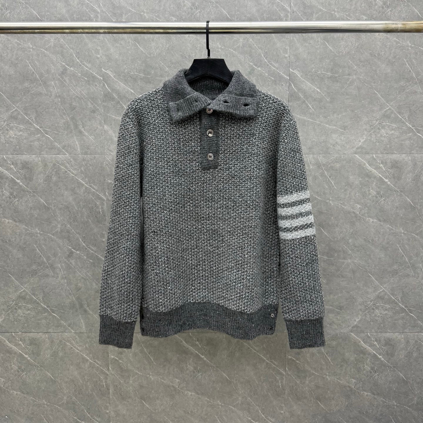 Thom Browne Long Sleeve Polo