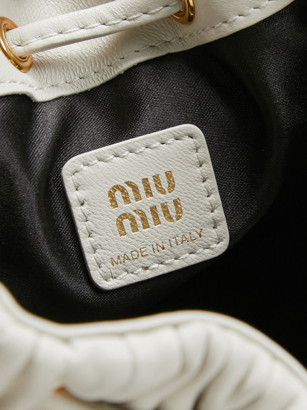 Miu Miu Nappa Handbag