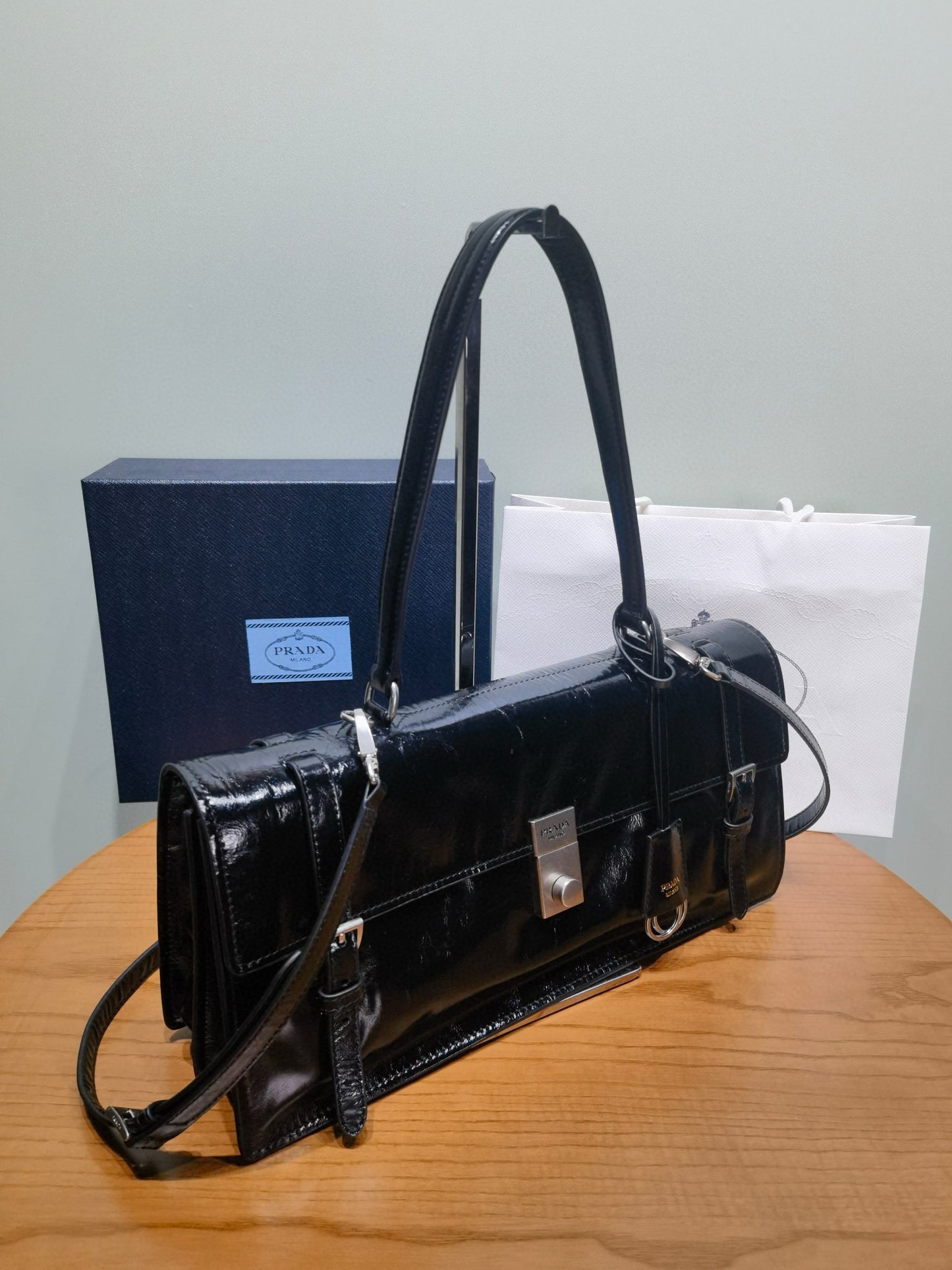 Prada Handbag 32x16.5x10cm