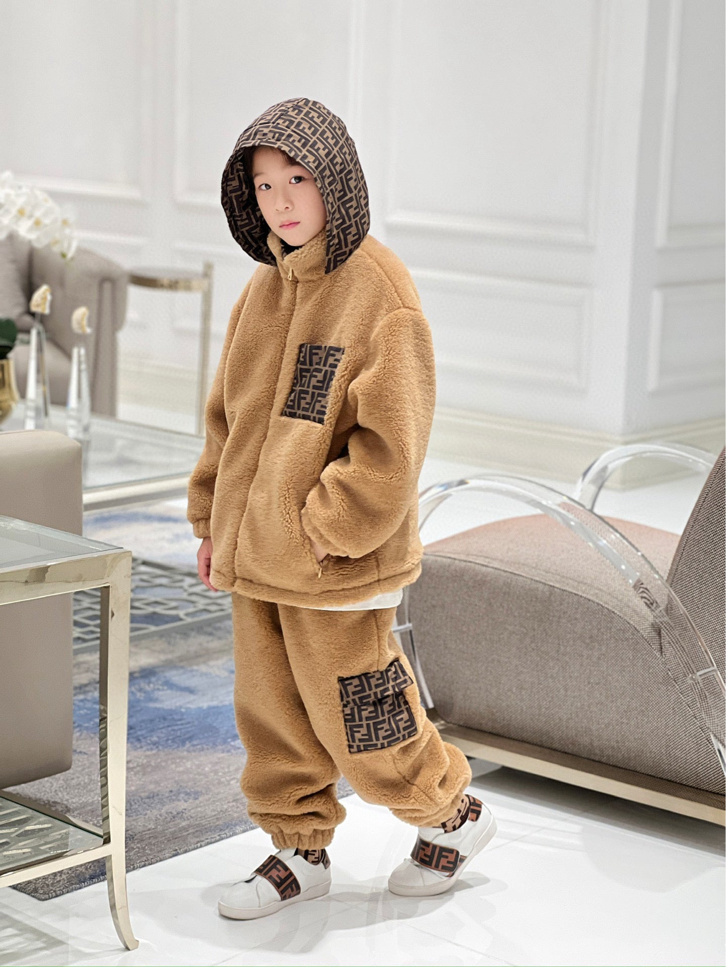 Fendi Jacket/Long Pant Set