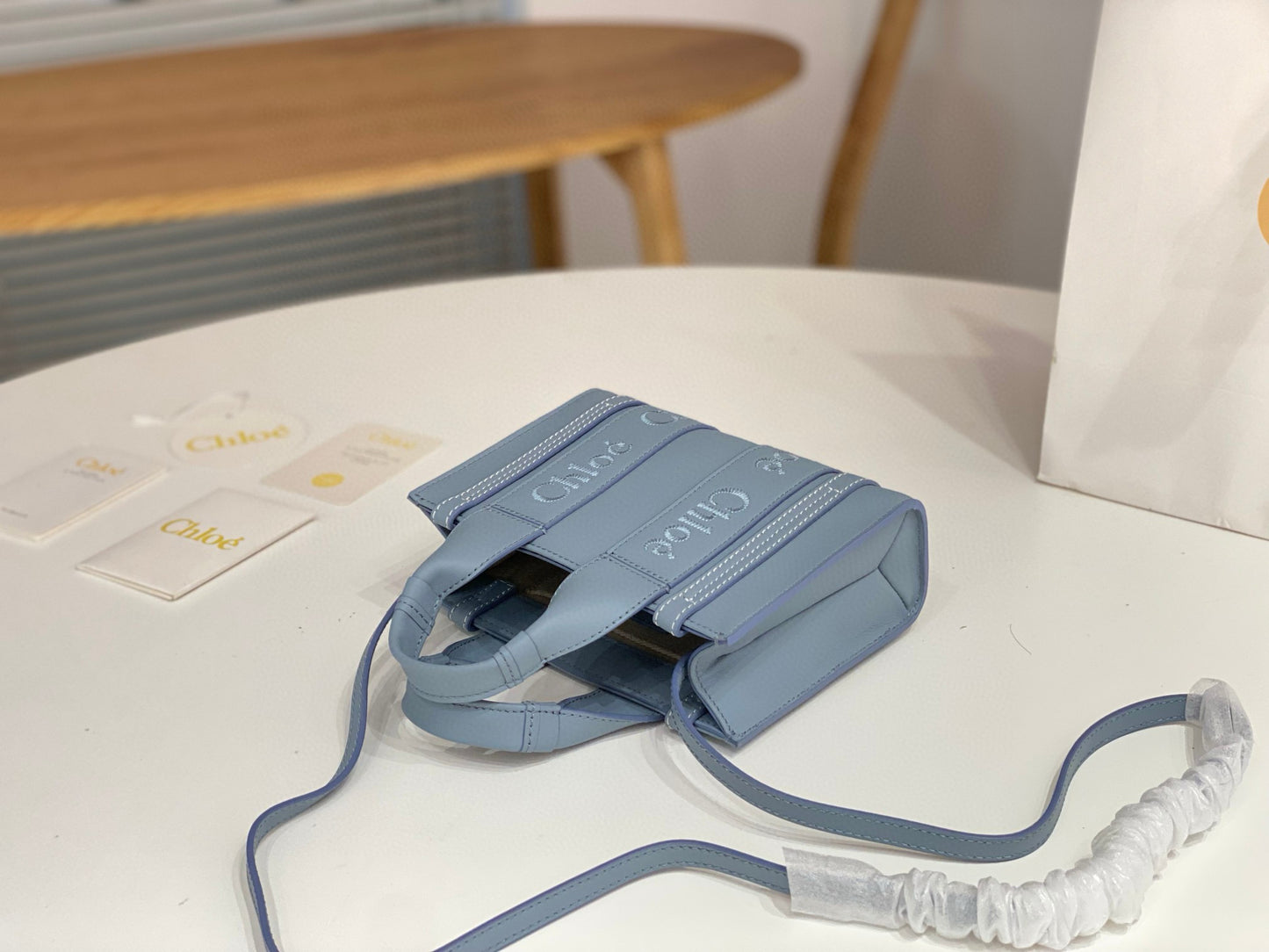 Chloe Woody Tote Bag