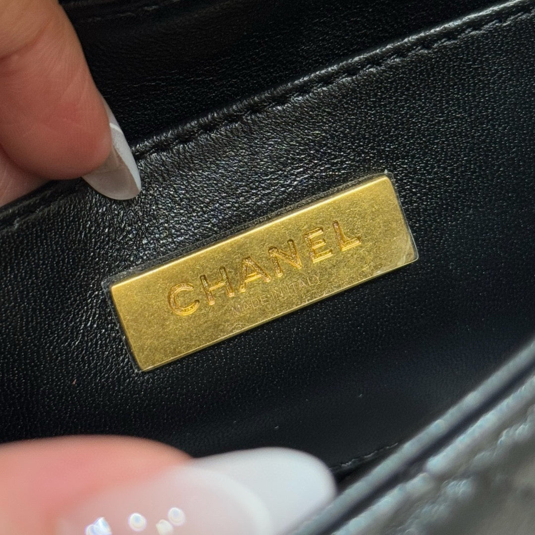 Chanel 25P Kelly (14x20x5.5cm)