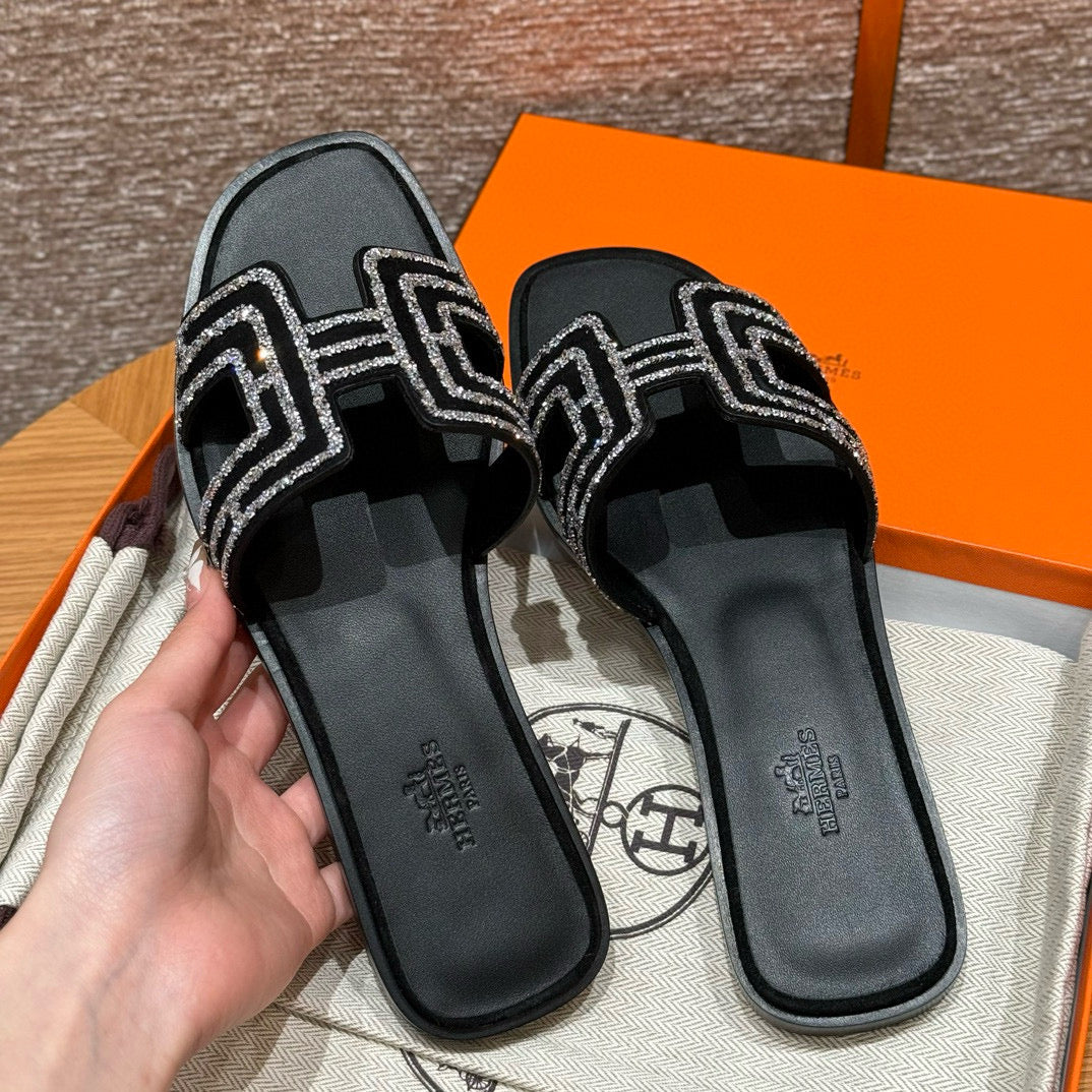 Hermes Slippers