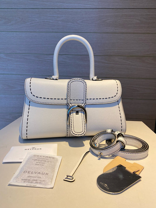 Delvaux Brillant Mini Surpique Handbag