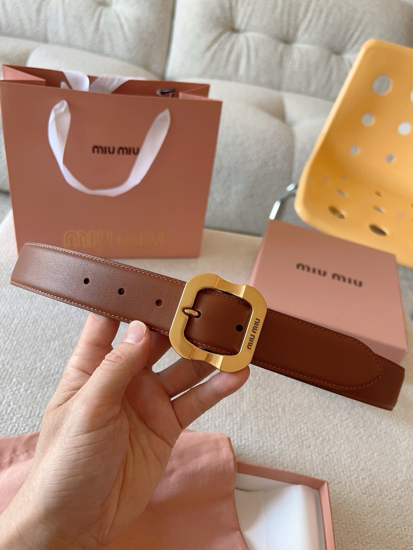 Miu Miu Belt