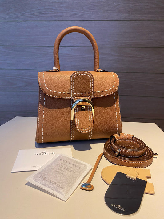 Delvaux Brillant Mini Surpique Handbag