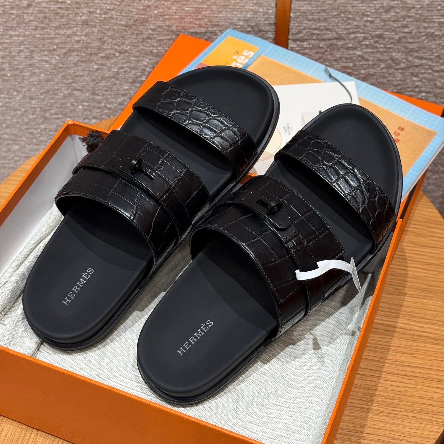 Hermes Slippers