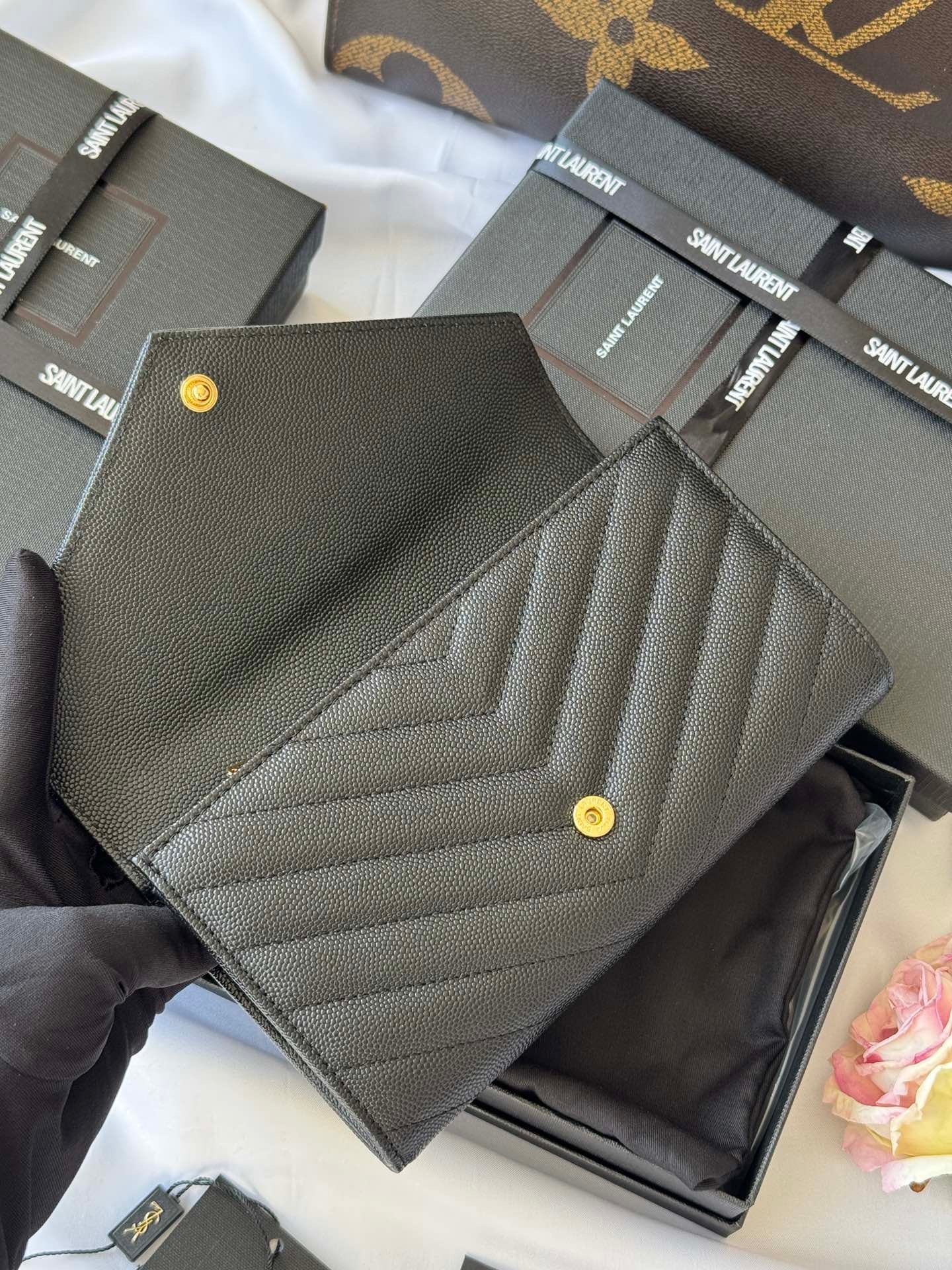 YSL Long Wallet