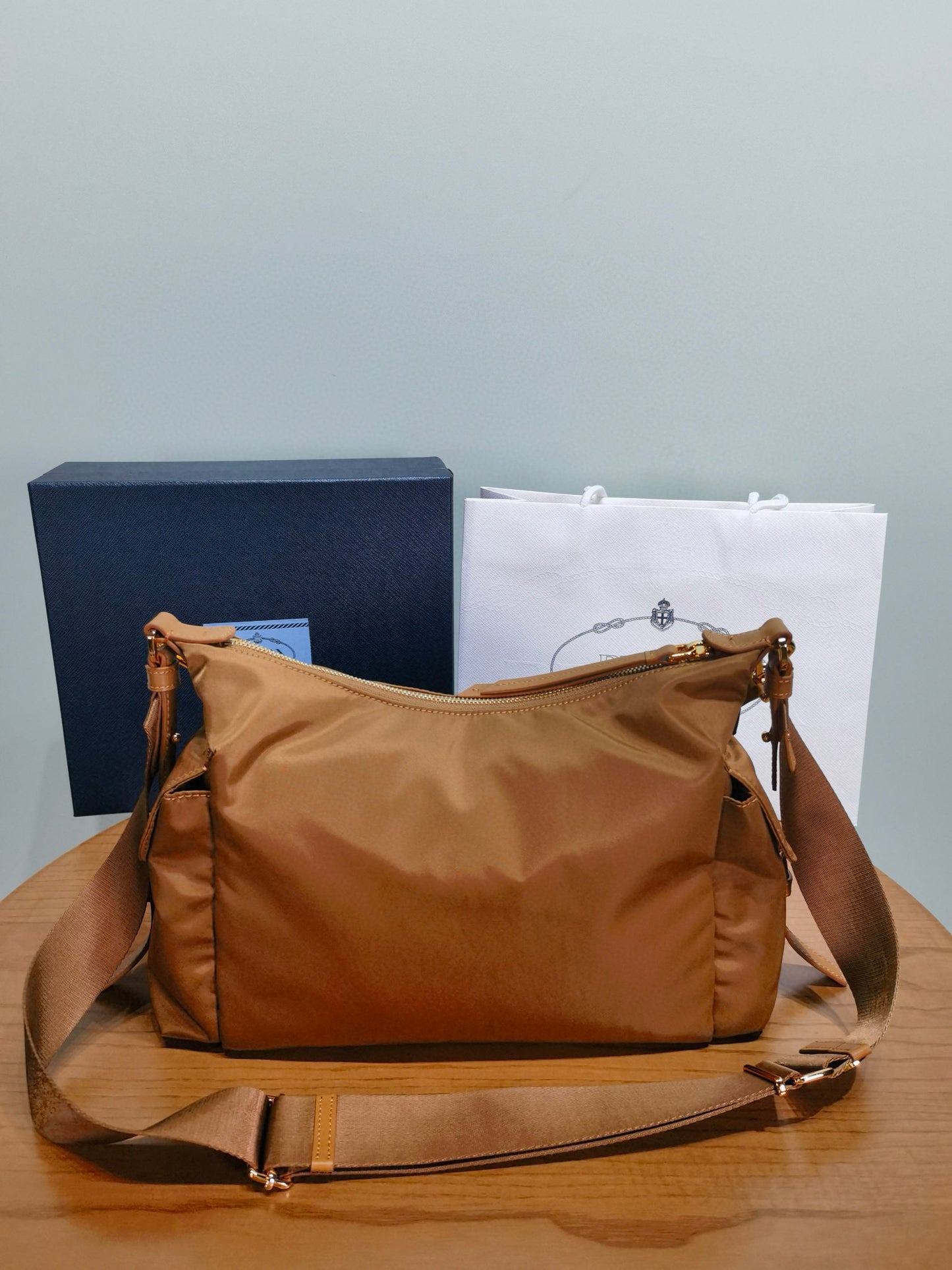 PD Re-Nylon Aimee Shoulder Bag