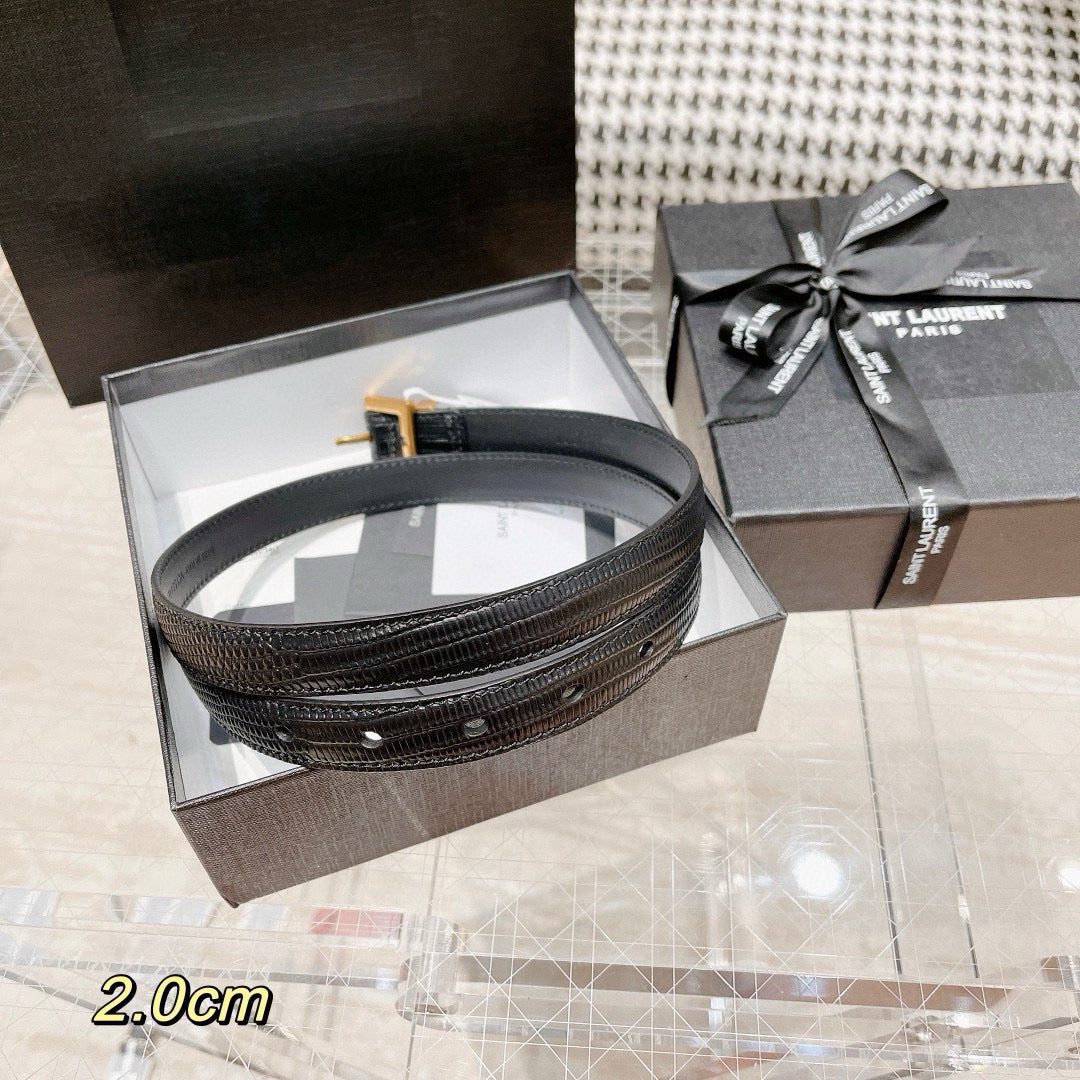 YSL Monogram (Width 3cm)