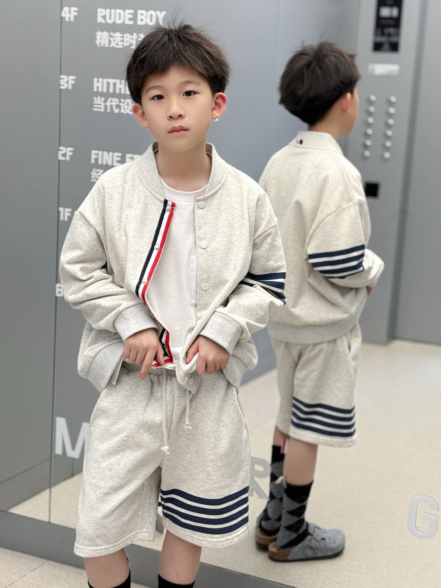 TB Jacket/Short Pant Set