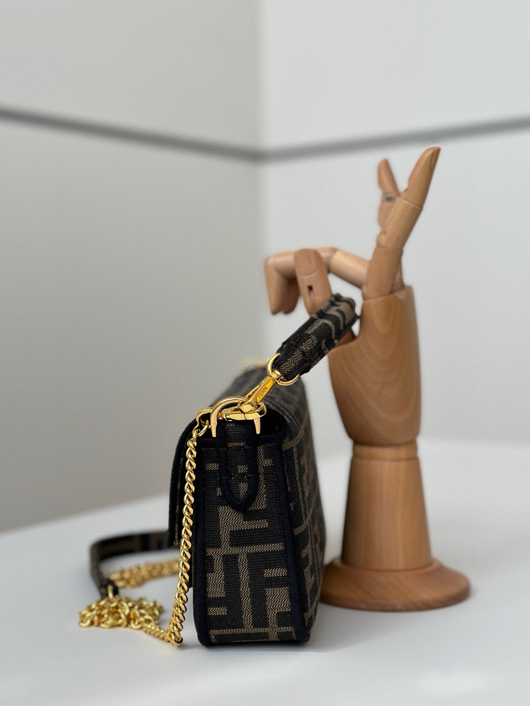 Fendi Baguette Mini Brown Bag