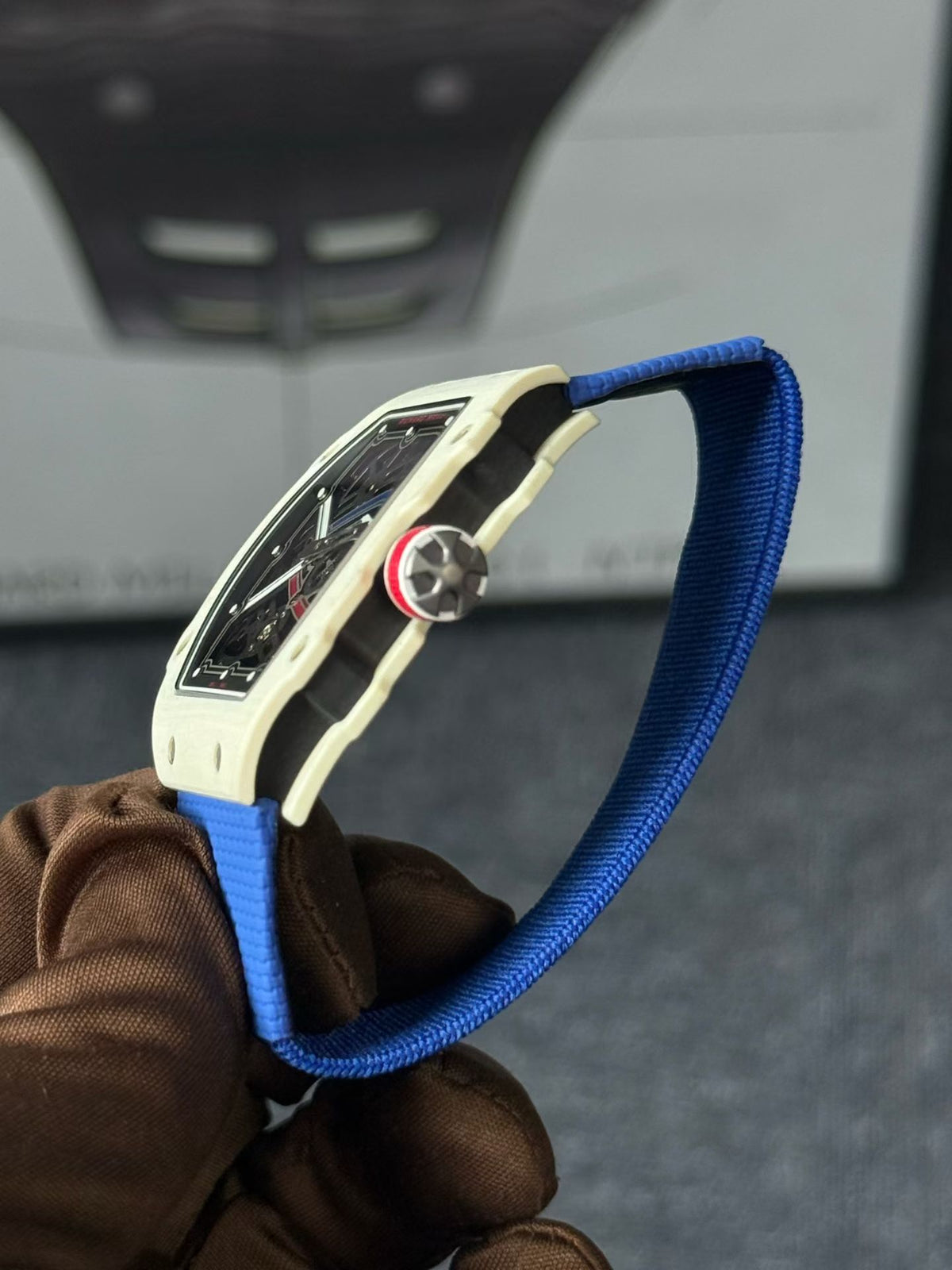 RM67-02 Alexis Pinturault White Quartz TPT France Edition