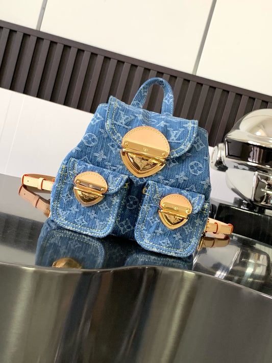 LV Denim Venice Backpack M46836