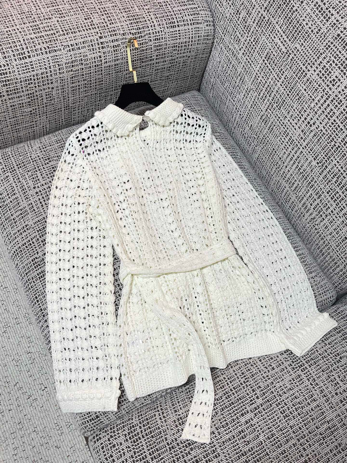 Chanel Crochet Knit Jacket