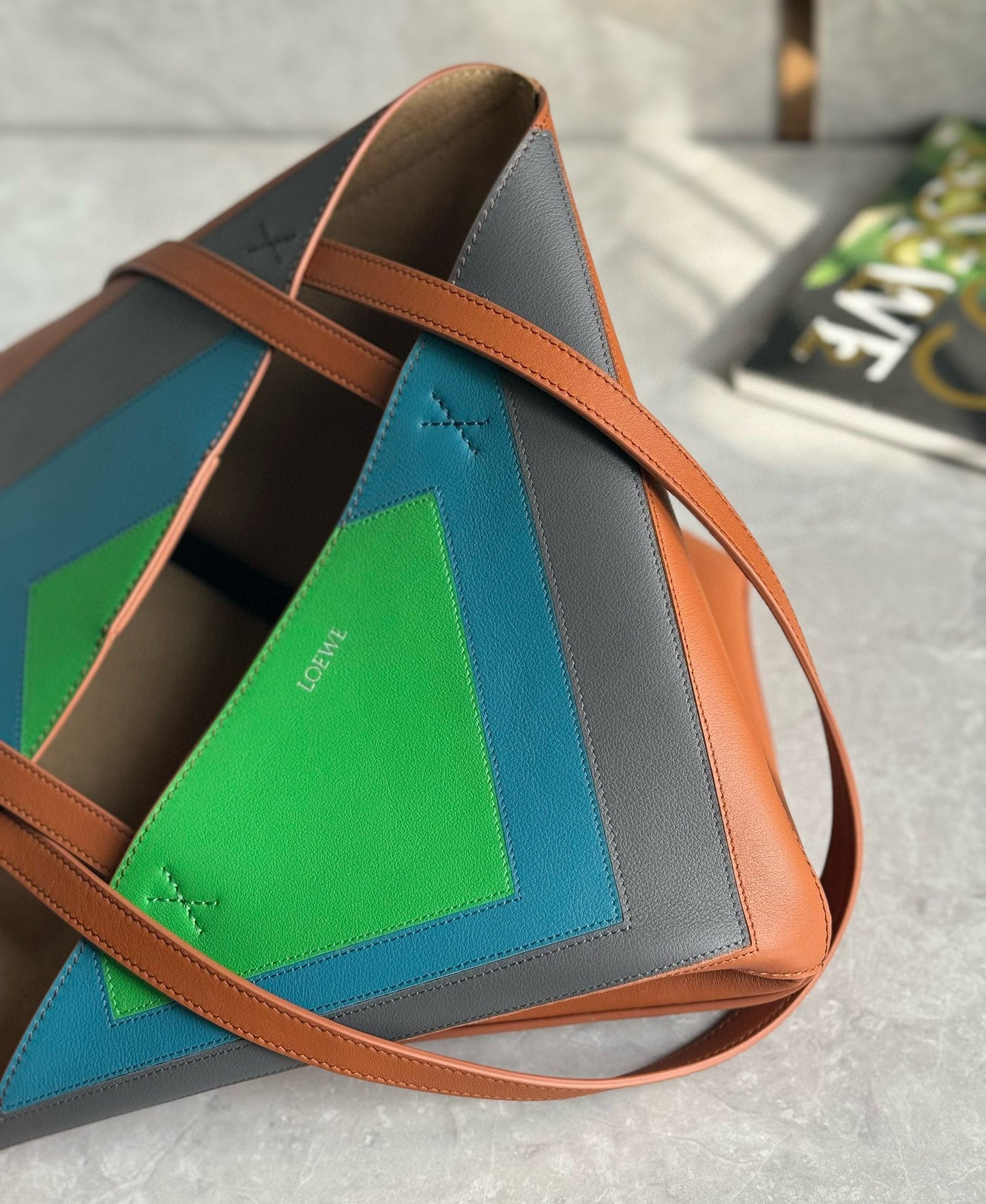 Loewe Puzzle Fold Tote Bag(25.5x14.5x31.5cm)