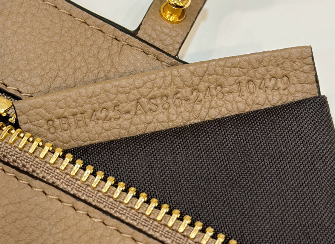 Fendi Pequin Roll Tote Bag (Large)