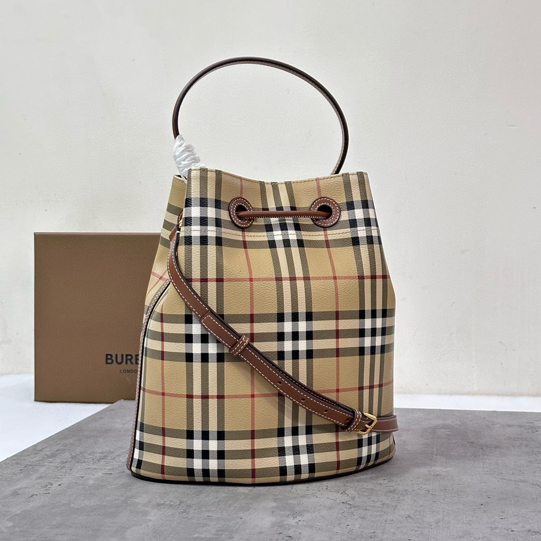 BBR Check Bucket Bag