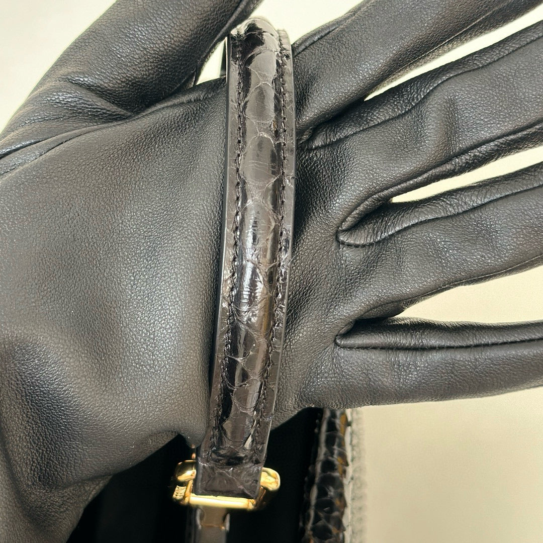 Fendi Peekaboo Bag (Python leather)