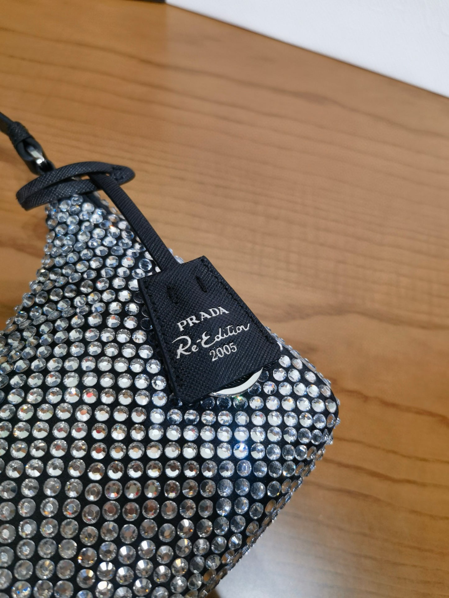 PD Satin Crystal Bag