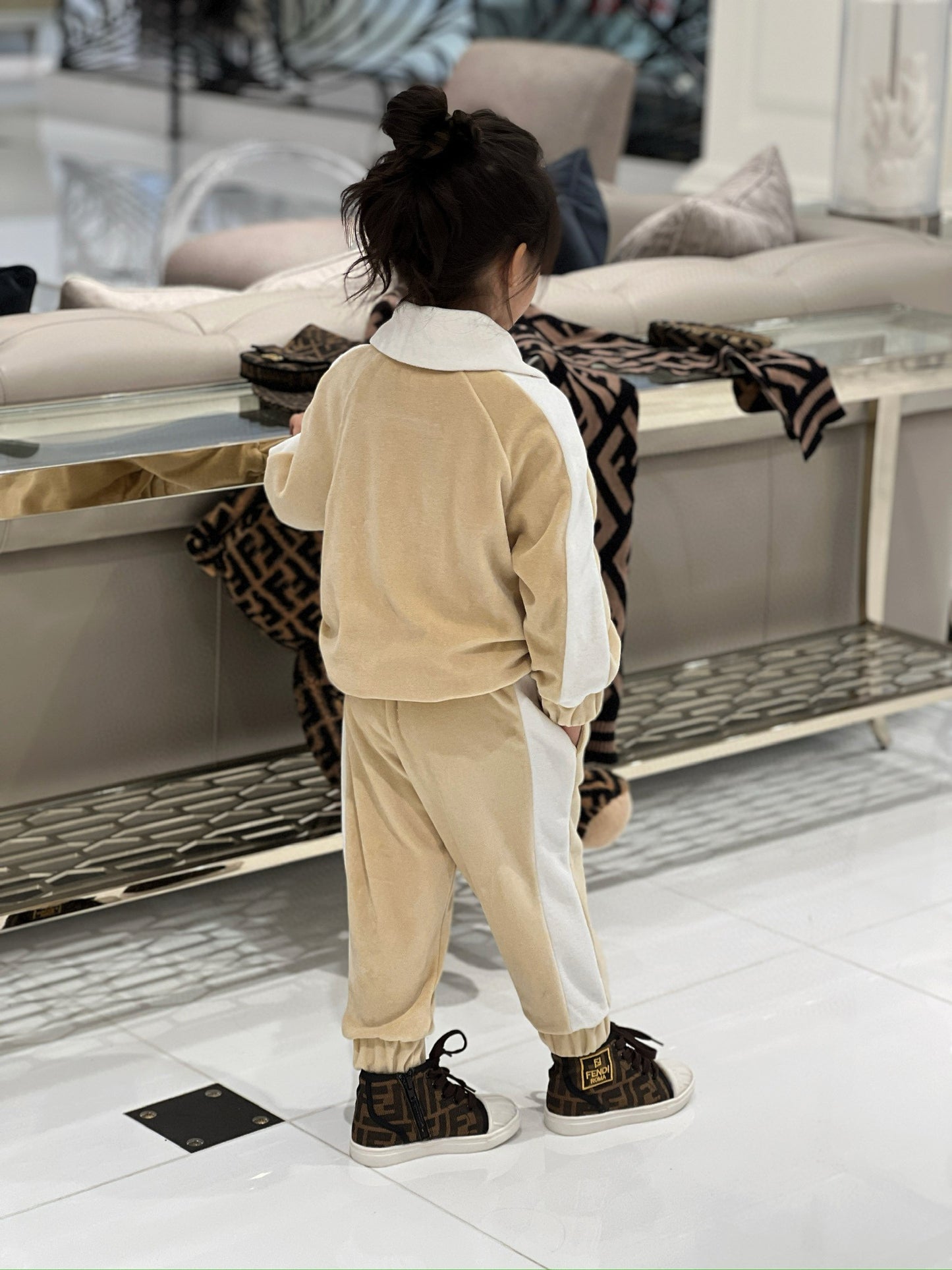 Fendi Jacket/Long Pant Set