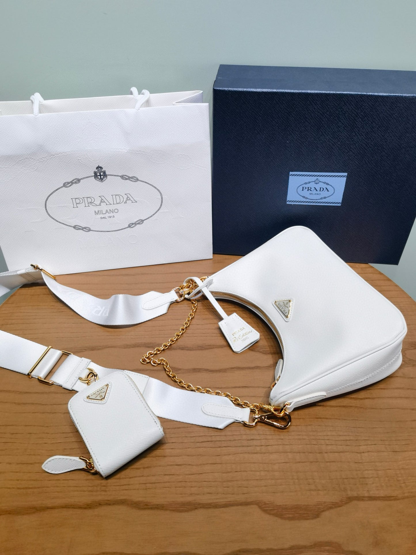 Prada 3 in 1 Cross Body Bag