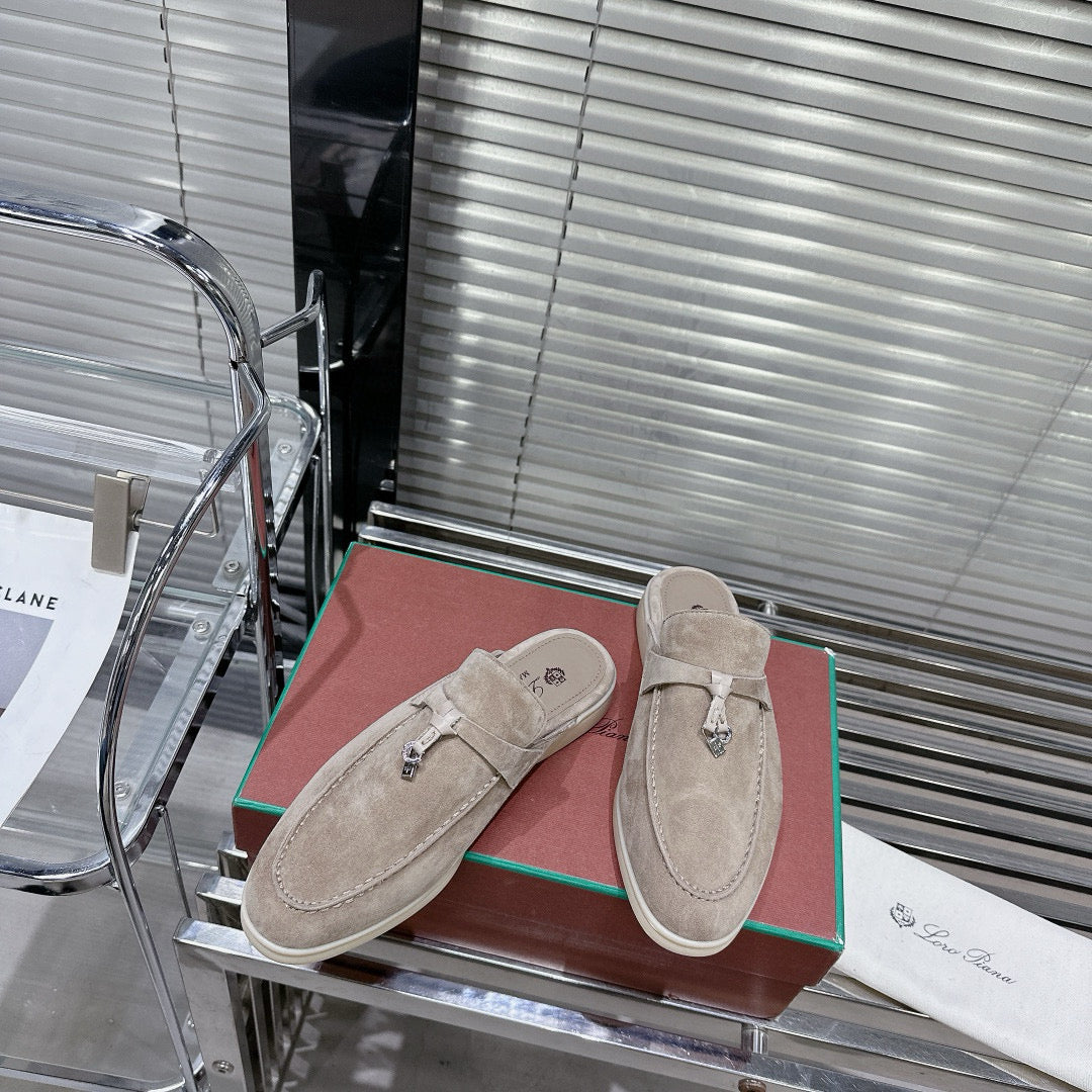Loro Piana Sabot Loafers