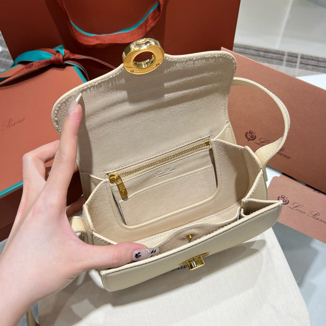 Loro Piana Saddle Bag Mini