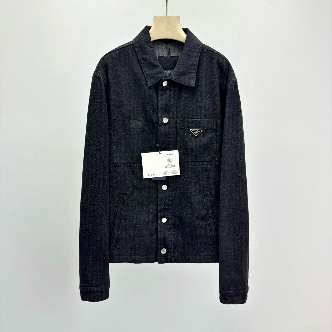 Prada Denim Blouson Jacket
