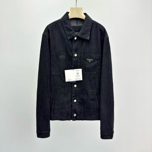 Prada Denim Blouson Jacket