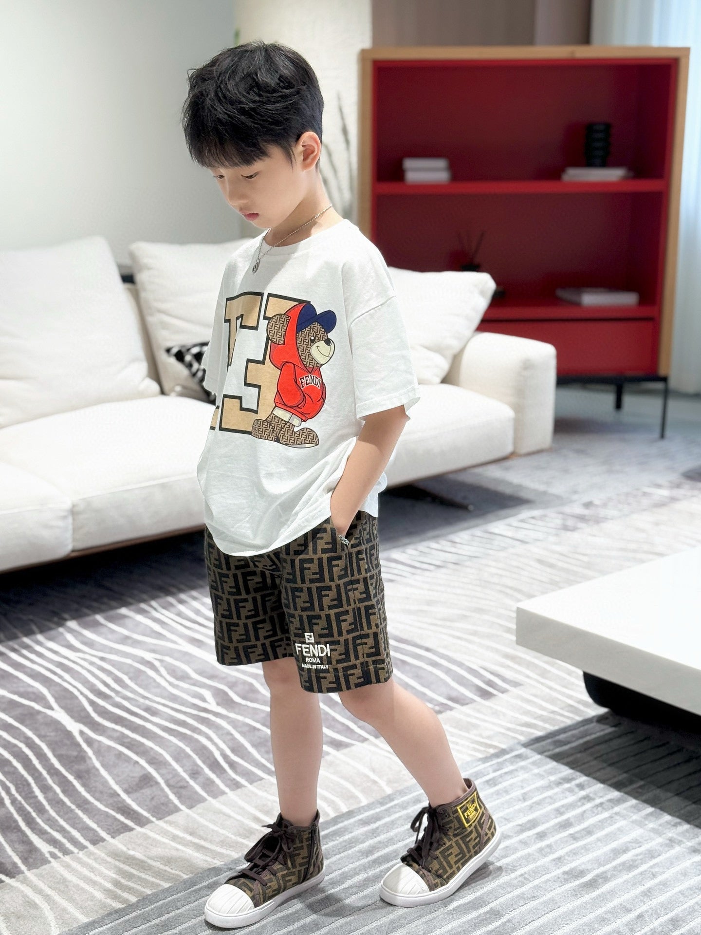 Fendi T-Shirt/Pant Set