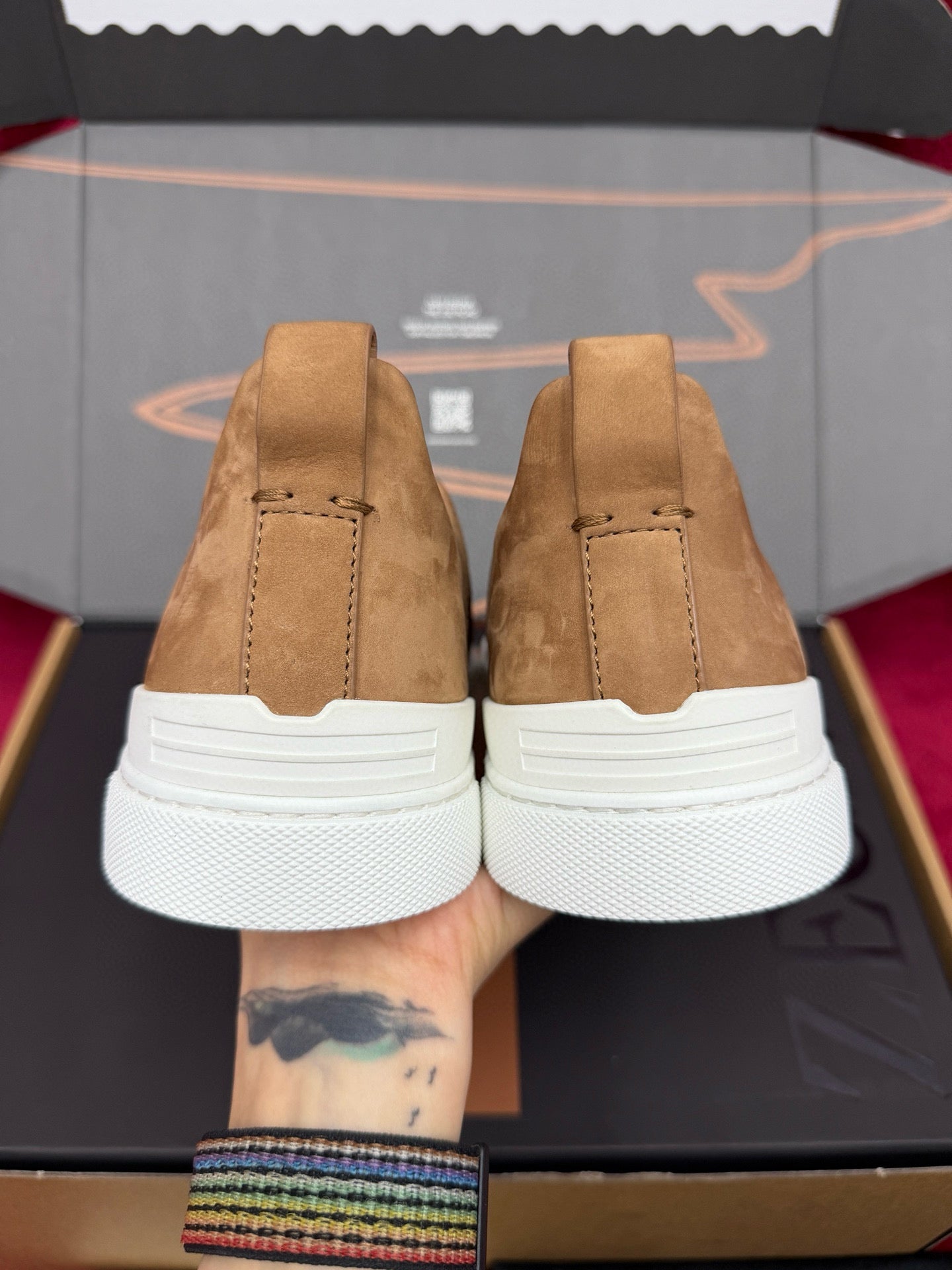 Zegna Alligator Sneakers