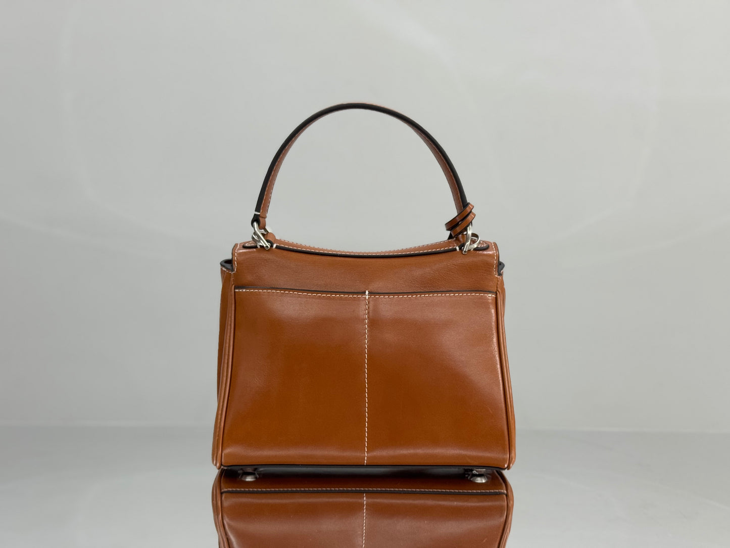 BLCG Rodeo Mini Leather Tote Handbag 22x19x8cm