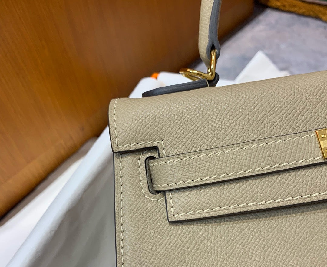 Hermes Kelly 25cm, S2, Epsom