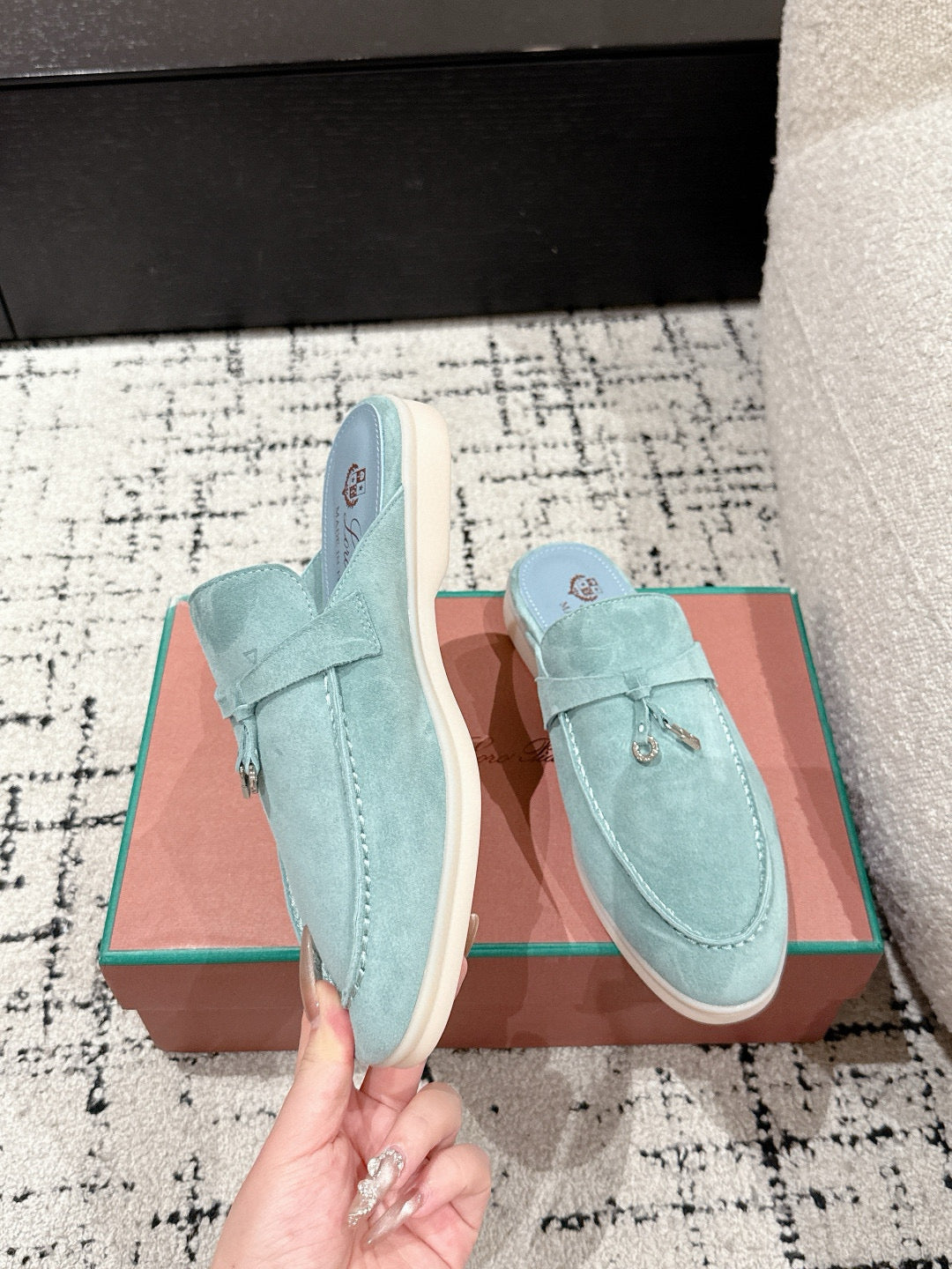 Loro Piana Sabot Loafers