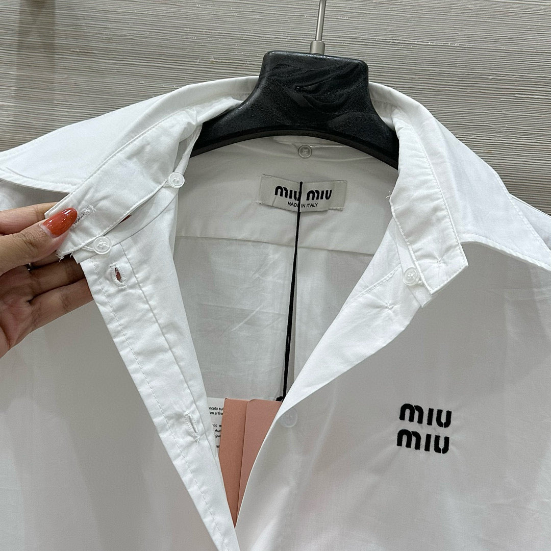 Miu Miu Long Sleeve Shirt