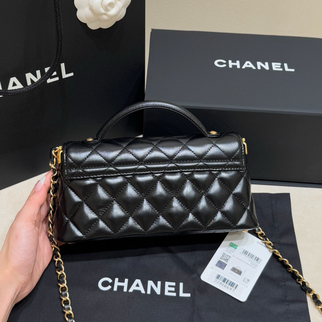 Chanel 25P Kelly (14x20x5.5cm)