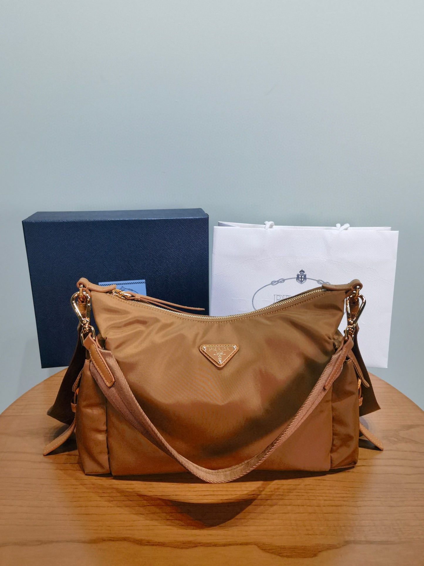 PD Re-Nylon Aimee Shoulder Bag
