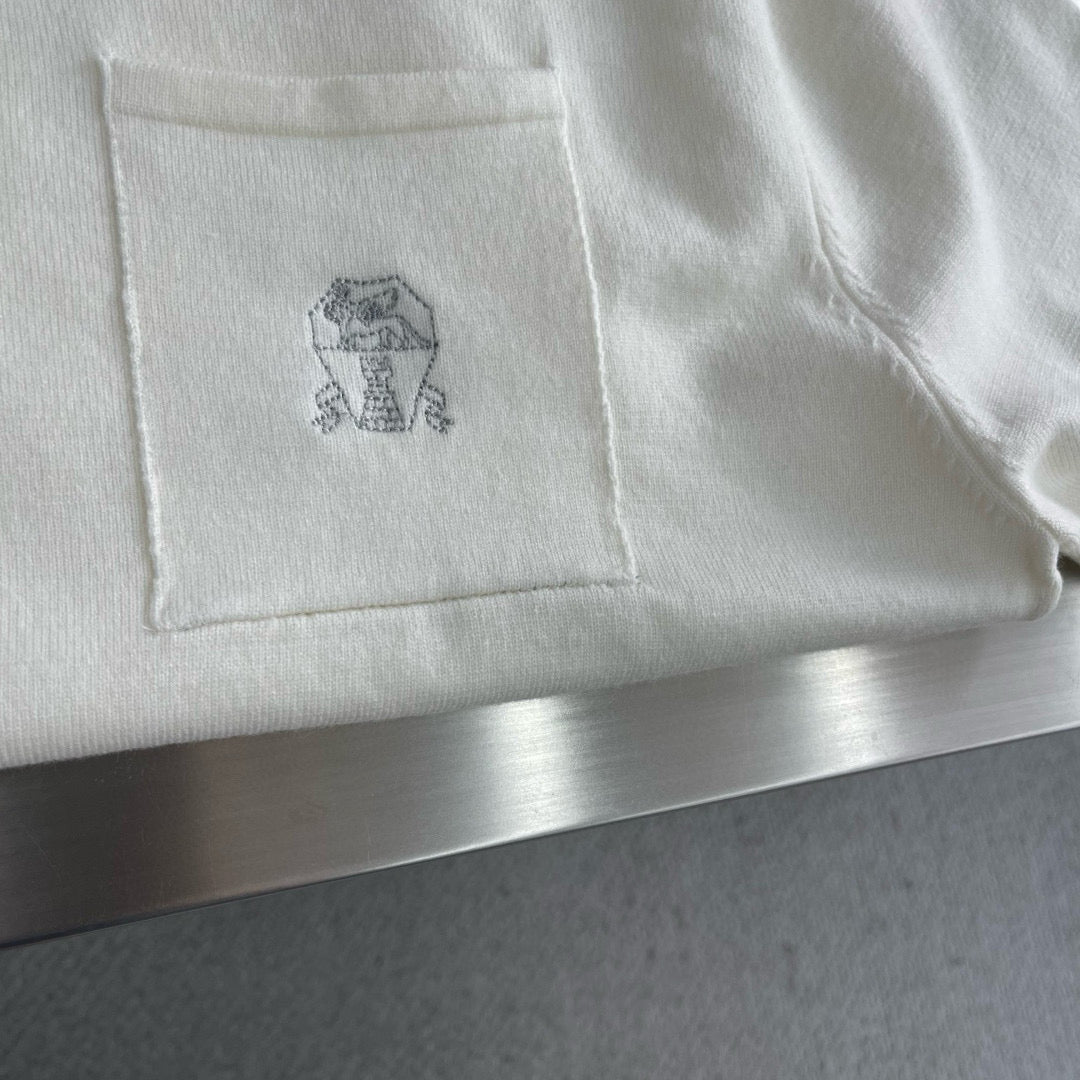 Brunello Cucinelli Long Sleeve Polo