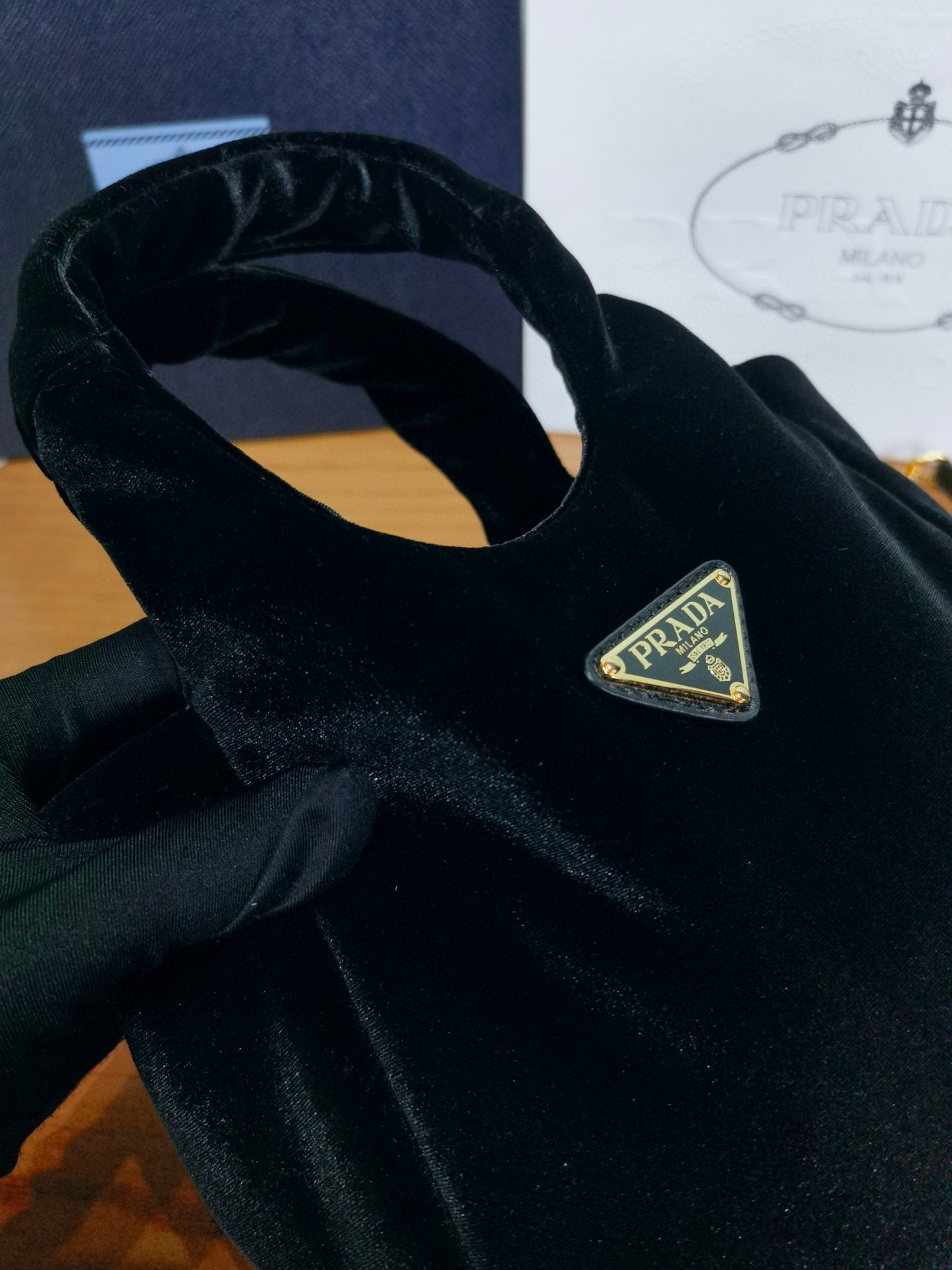 PD Velvet Mini Handbag